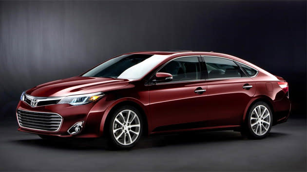 <b>Best Full-Size Sedan: <a href="http://autos.yahoo.com/toyota/avalon/" data-ylk="slk:2013 Toyota Avalon;elm:context_link;itc:0;sec:content-canvas" class="link ">2013 Toyota Avalon</a></b><br>Reengineered, restyled and reimagined thanks to a new hybrid model, the Toyota Avalon is right back at the top of the full-size sedan class. The chief complaint with the old Avalon was its dull interior rife with hard plastics. The new one is a 180-degree turn in the right direction with an eye-pleasing design and top-notch materials. Whereas the old Avalon felt like a bigger Camry with some extra equipment, the new Avalon now challenges the mechanically related Lexus ES. Given that they are powered by the same engine and that the Toyota is easier to use, it's hard to imagine why you'd pony up extra cash for the Lexus.<br><br>Frankly, the Avalon isn't as engaging to drive as some of its American competitors, but we expect a full-size sedan to deliver refinement by the boatload, reassuring handling and a comfortable ride that doesn't drift into the nautical realm. By that yardstick, the serene Avalon delivers in spades, and with engaging styling we feel safe saying it's the best.