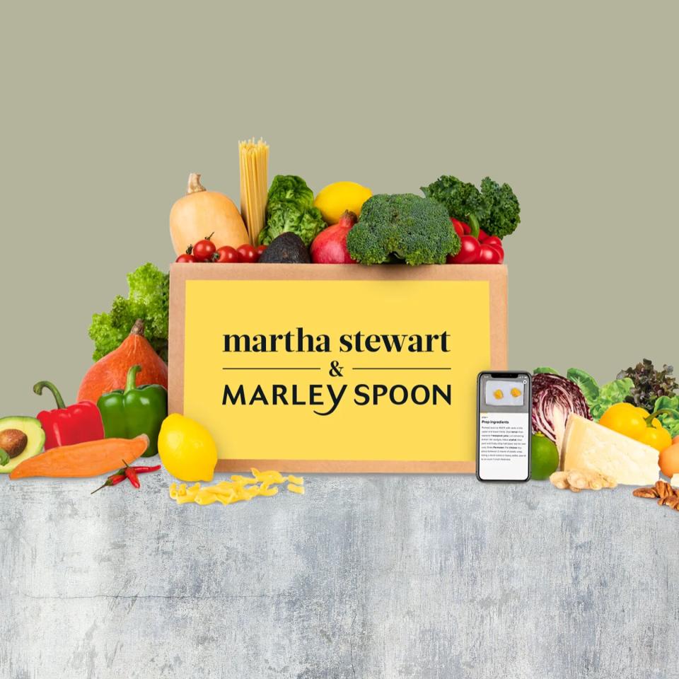 Martha Stewart & Marley Spoon Meal Boxes