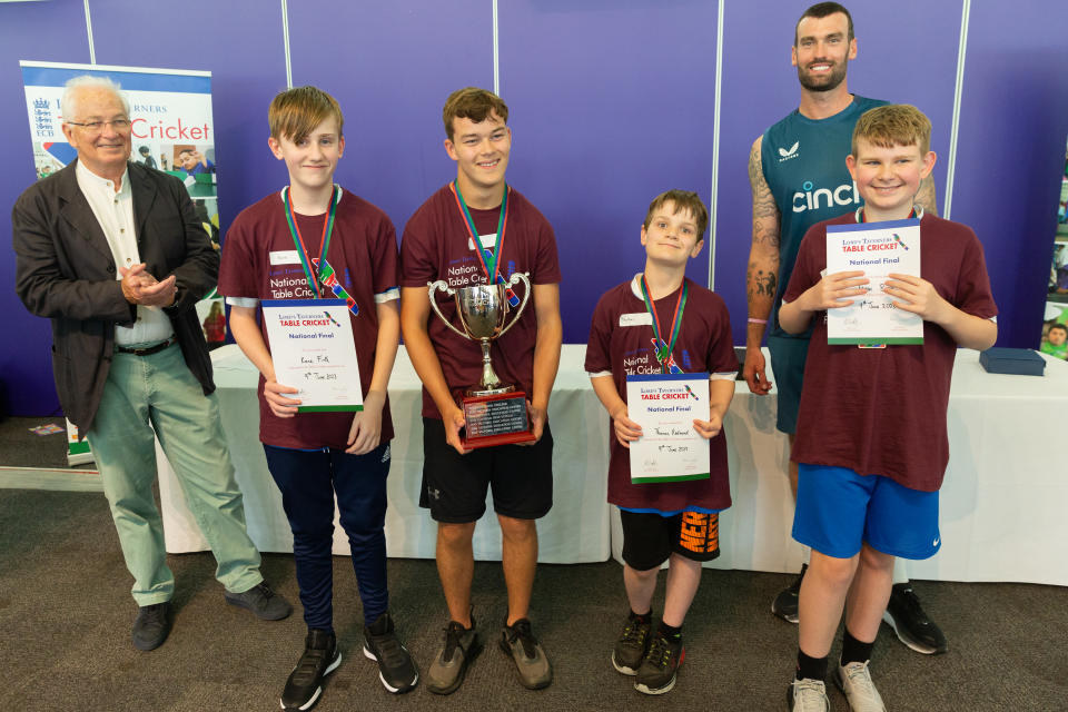 Pupils from Wirral Grammar School enjoyed a day to remember by being crowned champions at the Lord&#x002019;s Taverners National Table Cricket Finals.