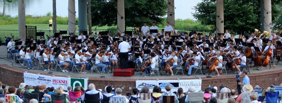 Carolina Youth Symphony's Furman Lakeside Concert