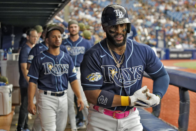 Major league-leading Rays hit 3 more homers, beat Brewers 8-4