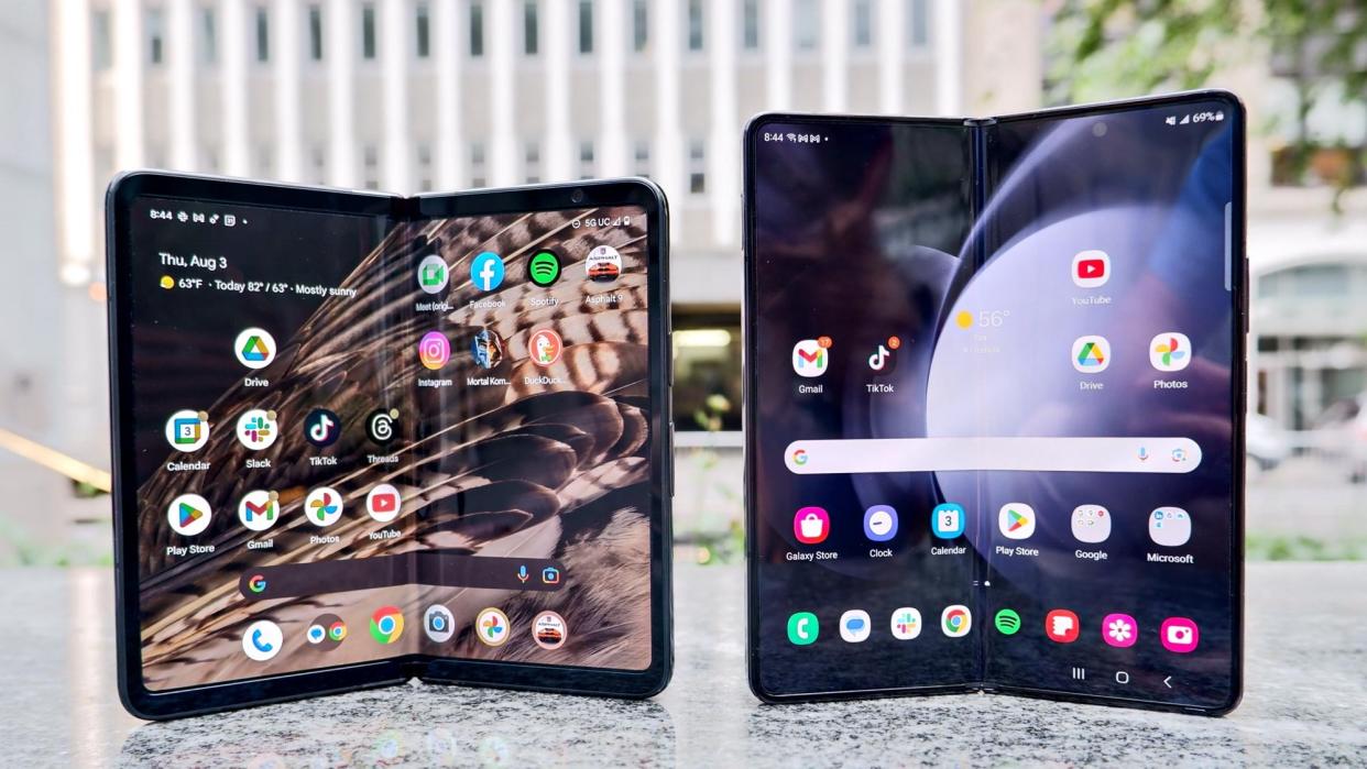  Samsung Galaxy Z Fold 5 vs Google Pixel Fold 2. 