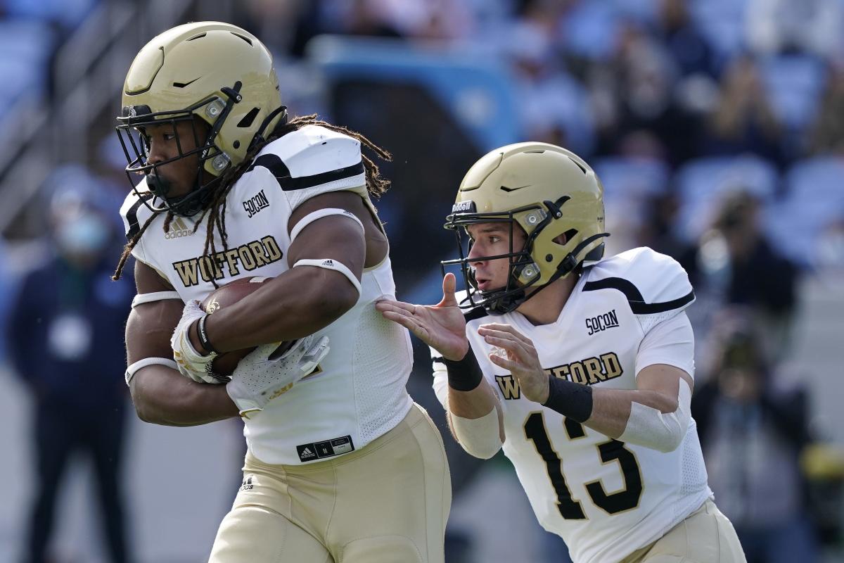 Wofford football has good moments, just not enough, against ACC member