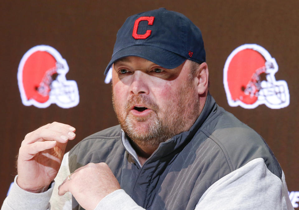 Cleveland Browns head coach Freddie Kitchens said Odell Beckham Jr. has missed "the offense" by not taking part in OTAs.