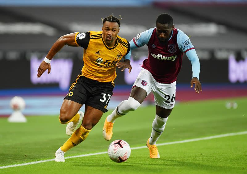 Premier League - West Ham United v Wolverhampton Wanderers