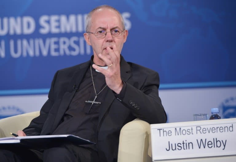 Justin Welby urged people to welcome in the "poor and weak", citing the plight of refugees