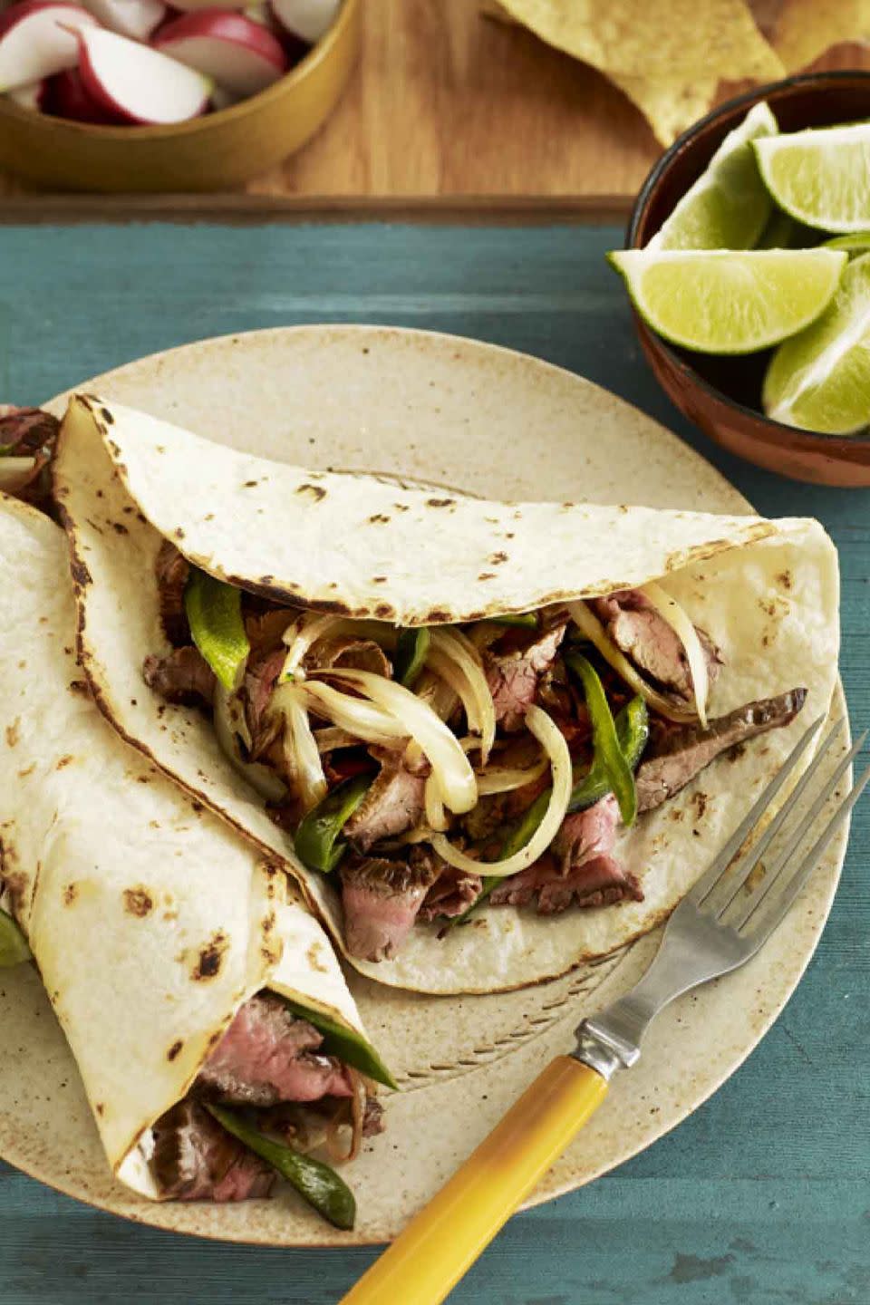 Flank Steak Fajitas