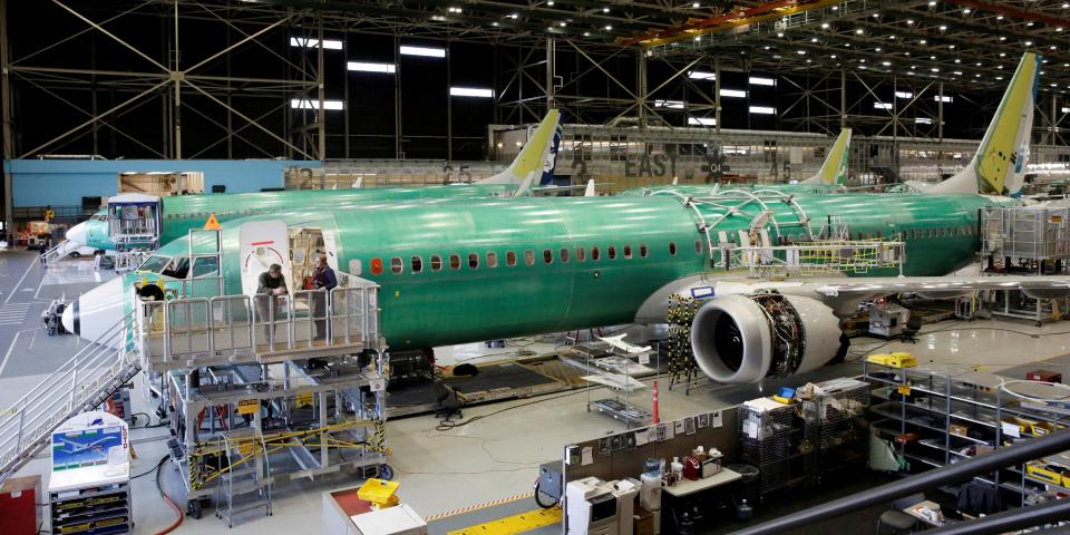 Boeing 737MAX factory