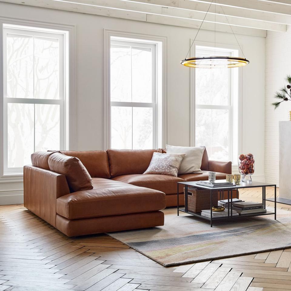 <p><a href="https://go.redirectingat.com?id=74968X1596630&url=https%3A%2F%2Fwww.westelm.com%2Fproducts%2Fhaven-leather-2-piece-terminal-chaise-sectional-h3517&sref=https%3A%2F%2Fwww.housebeautiful.com%2Fshopping%2Ffurniture%2Fg25633019%2Fbest-sectional-sofas%2F" rel="nofollow noopener" target="_blank" data-ylk="slk:Shop Now;elm:context_link;itc:0" class="link ">Shop Now</a></p><p>Haven Leather 2-Piece Chaise Sectional</p><p>$4238.00</p><p>westelm.com</p><span class="copyright">West Elm</span>