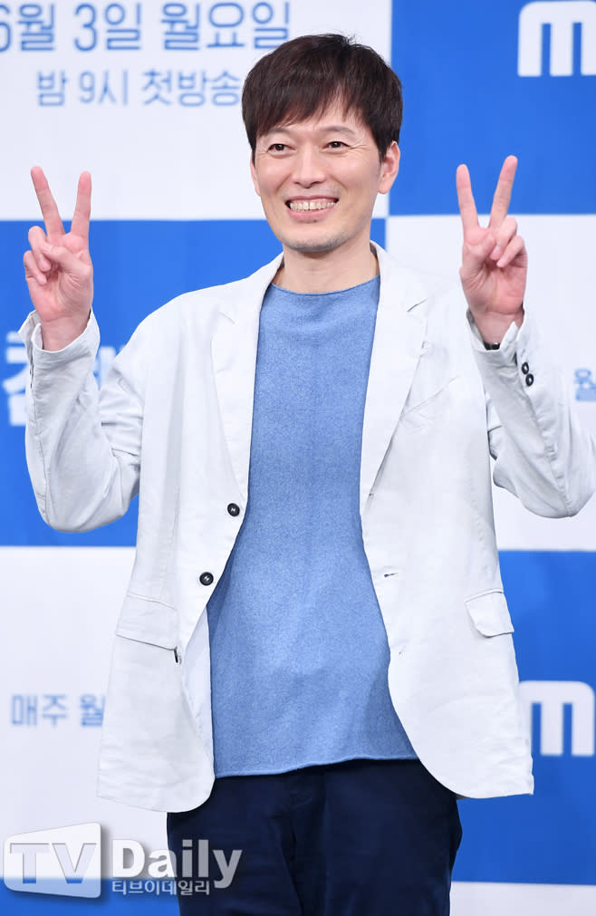 昨日下午，MBC電視劇《檢法男女》第二季在首爾召開發布會，演員鄭在詠、鄭柔美、吳萬石、魯敏宇、姜勝賢等出席。