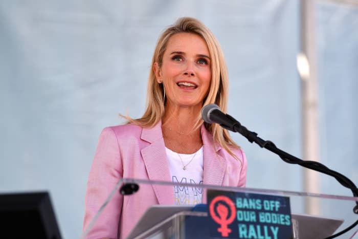 Jennifer Siebel Newsom speaks at the 