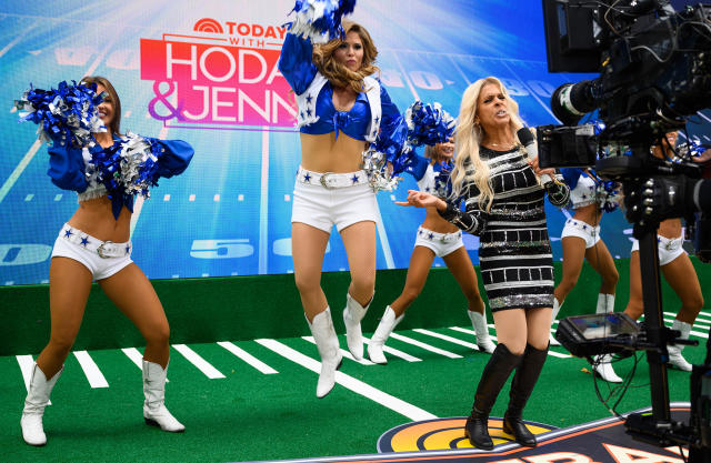 The Dallas Cowboys Cheerleaders perform their annual Halloween