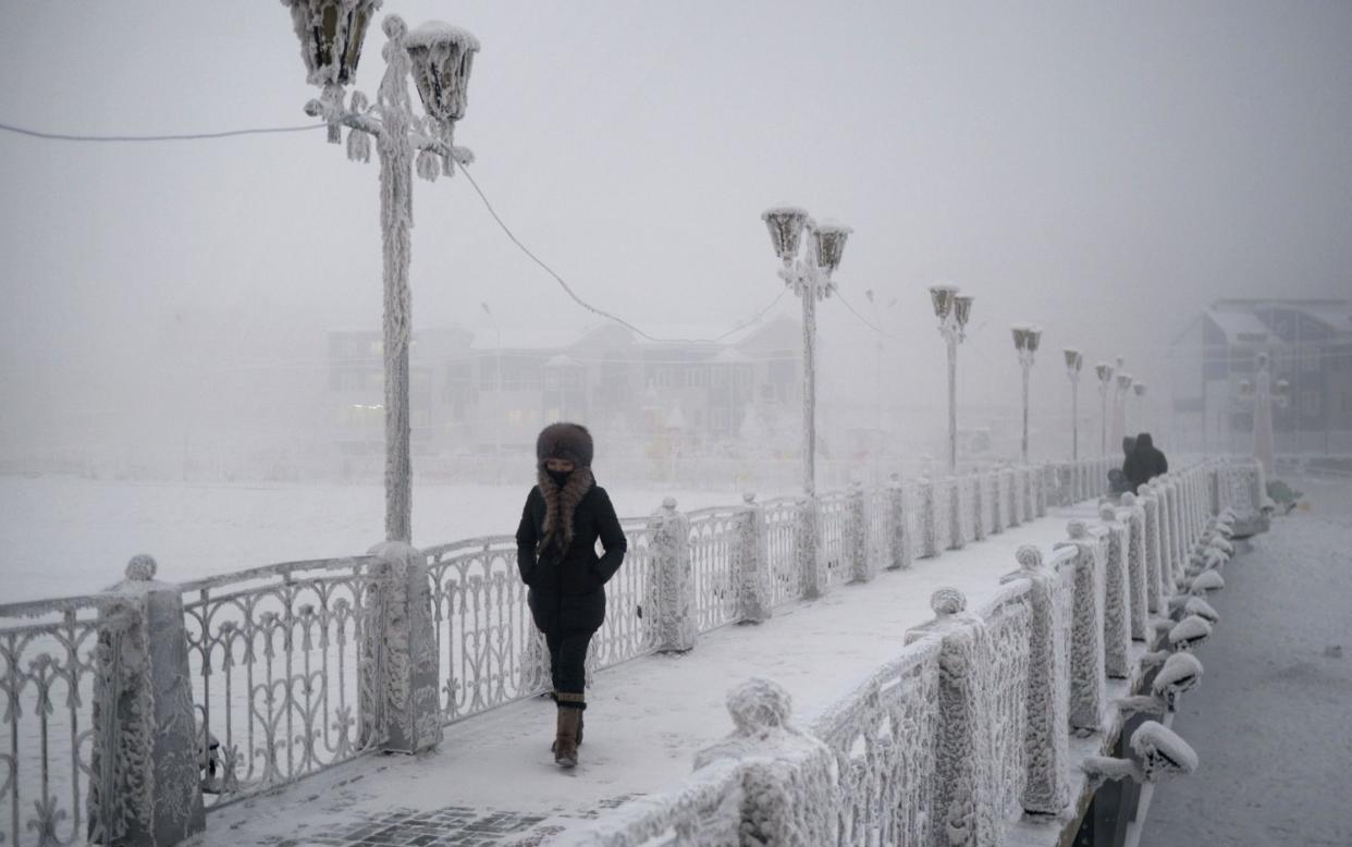Oymyakon in Siberia is the world's coldest inhabited place, with temperatures dipping to -62C  - REX/Shutterstock