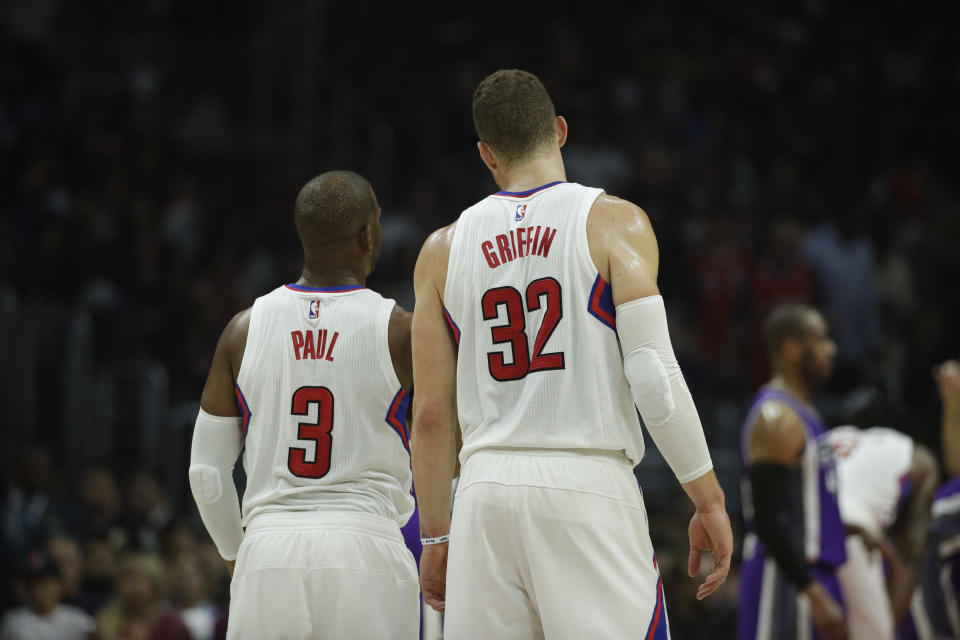 Blake Griffin and Chris Paul were behind some of the Clippers’ best seasons. (AP)