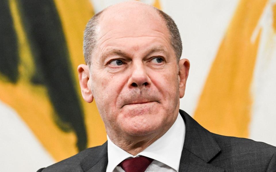 Olaf Scholz německý kancléř