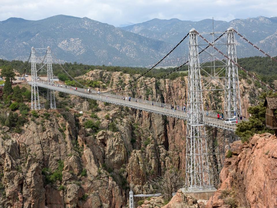 Royal Gorge Bridge in Colorado