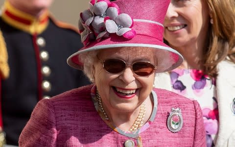 Queen Elizabeth II during the Royal Windsor Horse Show at Windsor Castle - Credit: Steve Parsons /PA