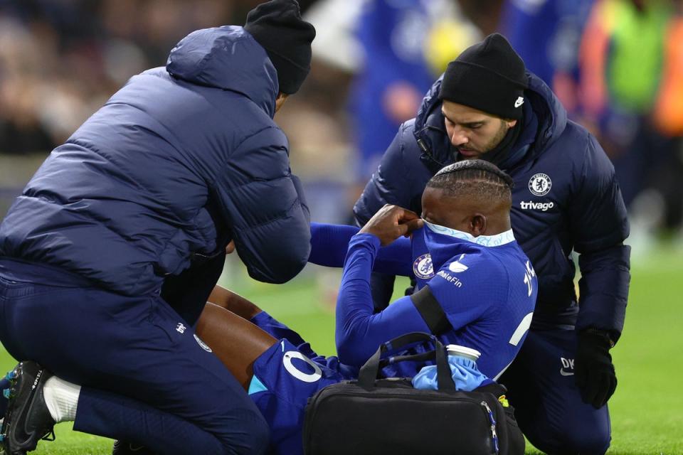 Sidelined: Denis Zakaria is to miss four more weeks of action for Chelsea (Getty Images)