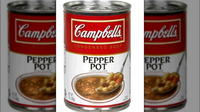 Campbell's pepper pot can