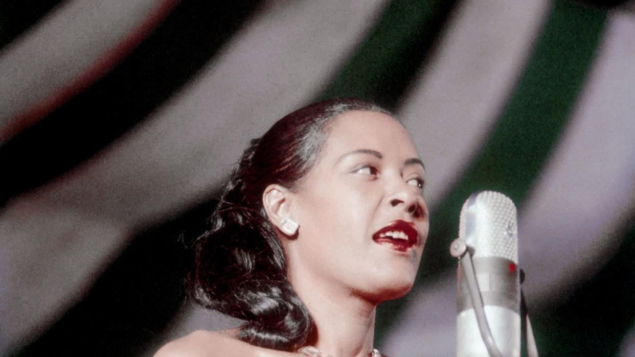 billie holiday at newport jazz