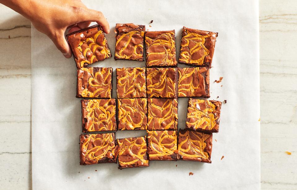 Peanut Butter Brownies