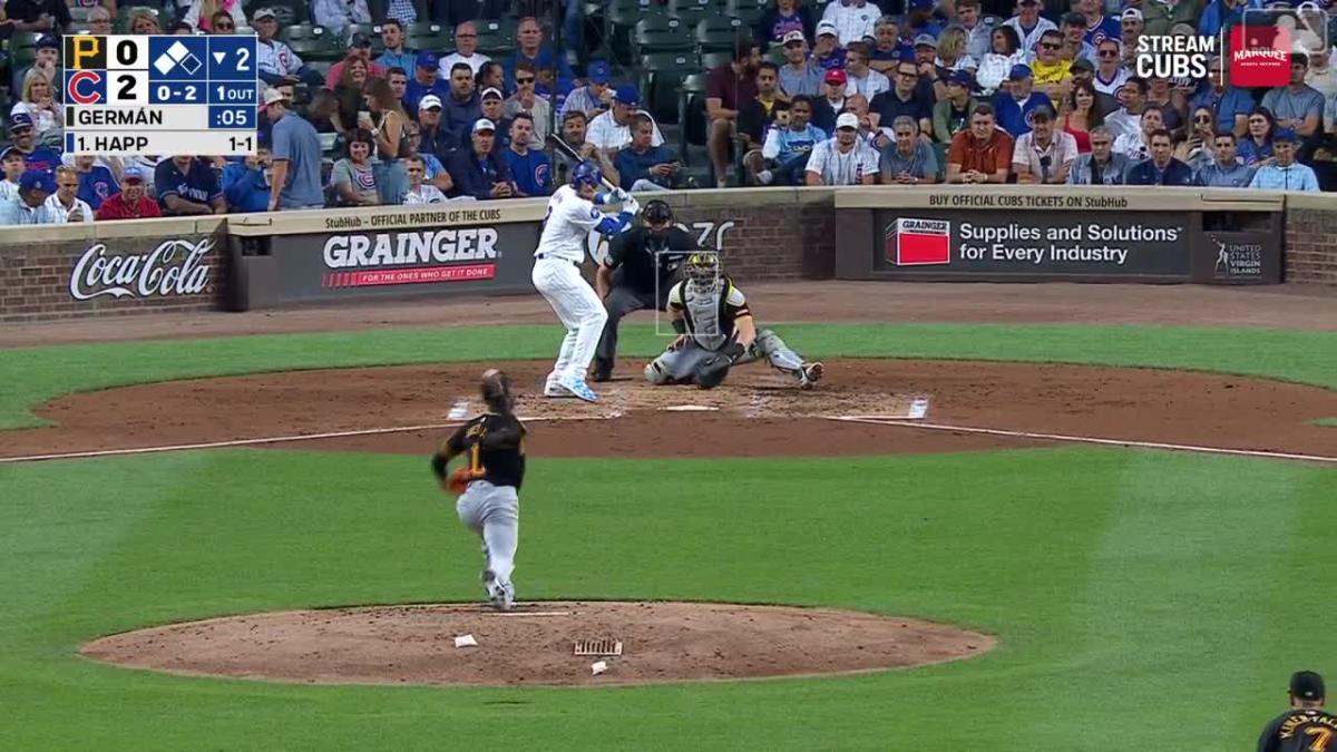 Ian Happ's two-run single