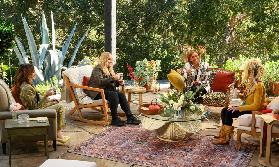 Actress Josie Totah, musician Melissa Etheridge and fashion designer Betsey Johnson gather for the third episode of "Turning the Tables with Robin Roberts."