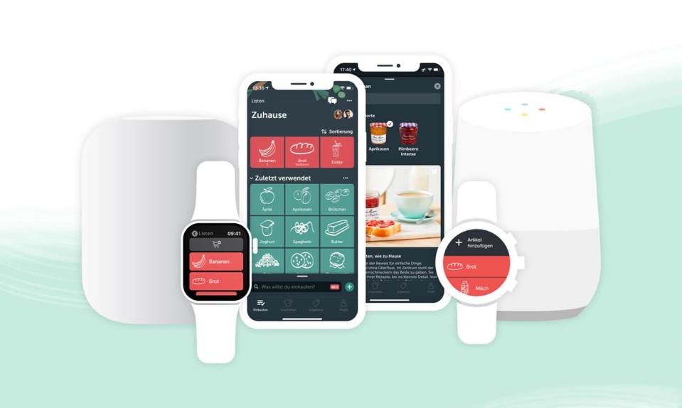 Mit der Bring!-App einen guten Überblick über den Vorratsschrank und nötige Einkäufe gewinnen! (Bild: Bring!)