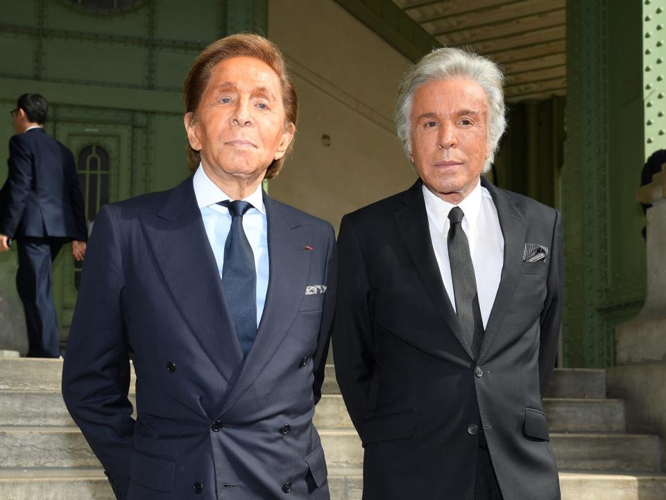 Valentino Garavani Giancarlo Giammetti