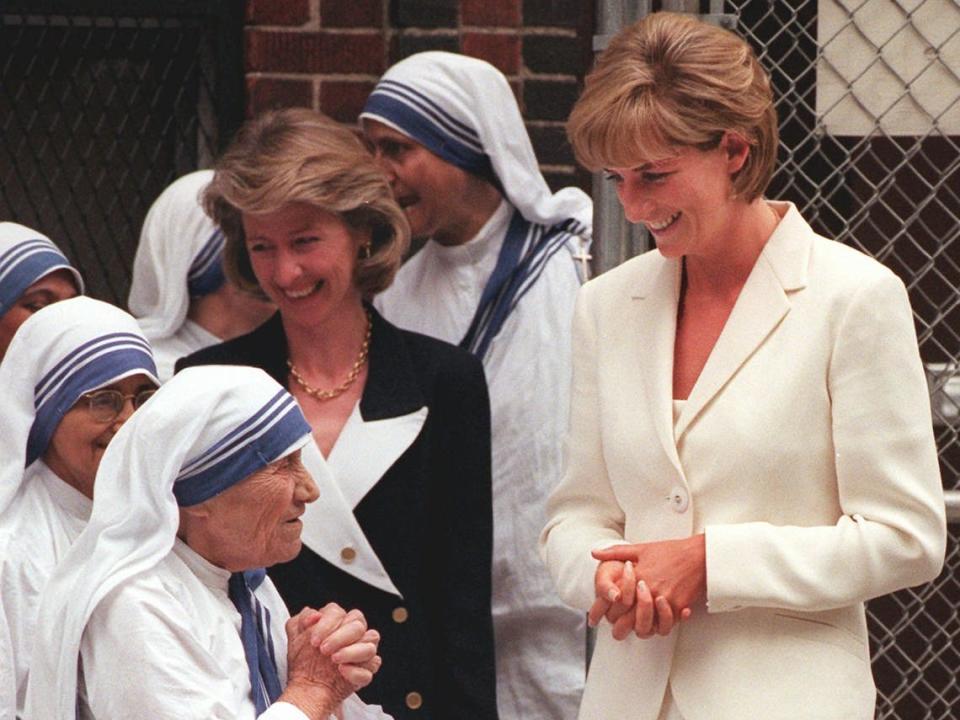 Mother Teresa Princess Diana