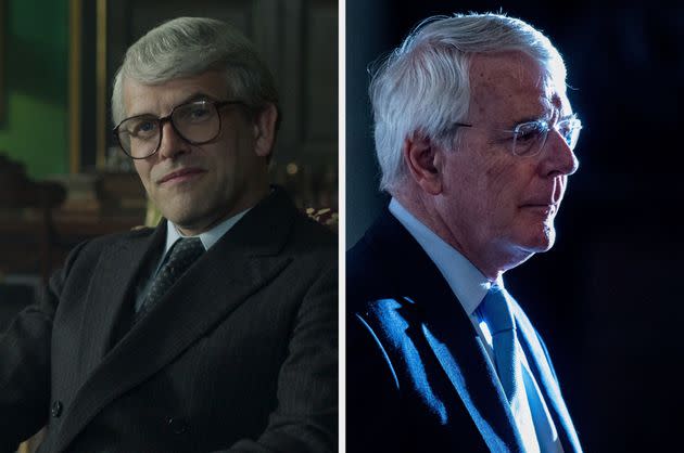 Sir John Major will be played by Jonny Lee Miller in the new series of The Crown (Photo: Netflix/Chris J Ratcliffe/Getty)