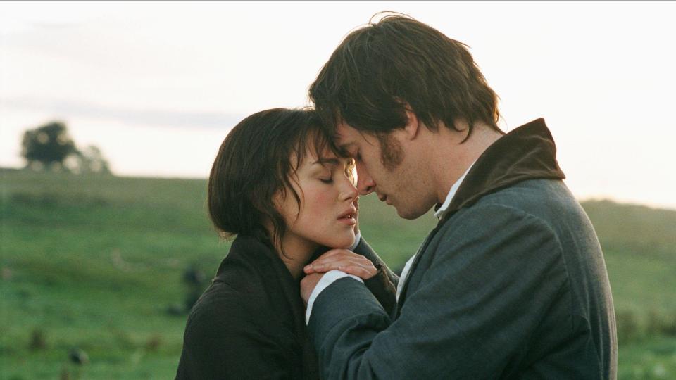 Keira Knightley and Matthew Macfayden in Pride & Prejudice