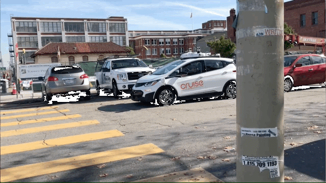 General Motors' Cruise self driving car