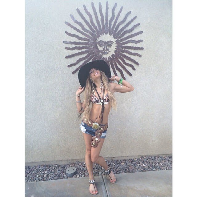 Vanessa Hudgens Coachella Looks