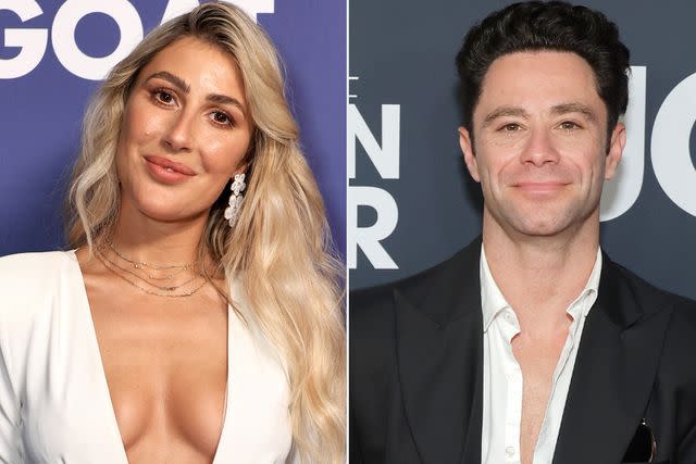 <p>Getty(2)</p> Emma Slater in February 2024; Sasha Farber in April 2024.