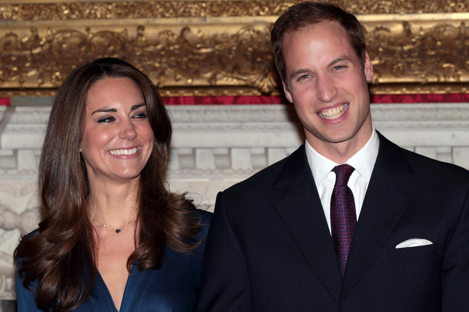 <p>Even though Prince William and Kate Middleton had discussed their eventual marriage since striking up a relationship at university, the now-Princess of Wales said she was still surprised when he <a href="https://people.com/royals/see-prince-william-and-princess-kates-2010-engagement-interview/" rel="nofollow noopener" target="_blank" data-ylk="slk:popped the question;elm:context_link;itc:0;sec:content-canvas" class="link ">popped the question</a>. The royal proposal happened while the two were on vacation with friends in Kenya.</p> <p>"It was a total shock when it came," Kate said in a joint interview they did after getting engaged in 2010. "There's a true romantic in there."</p> <p>Speaking on his choice of location, the British heir said "it just felt really right out in Africa ... It was beautiful."</p>