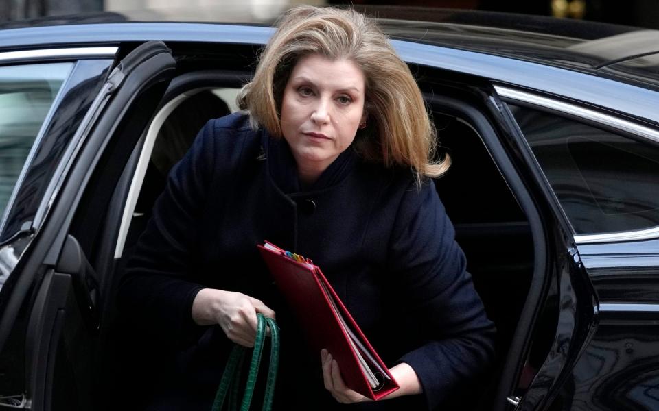 Penny Mordaunt's takedowns of Labour have provided much-needed respite for mutinous Tory MPs - Kirsty Wigglesworth/AP