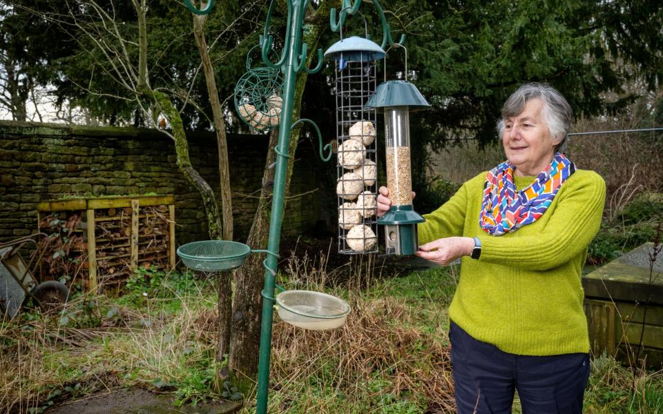 Barbara Fearnley spends her weekends helping out at the Derbyshire church