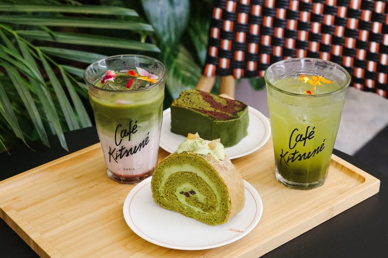 Cafe Kitsune Matcha menu POP-UP Taiwan 