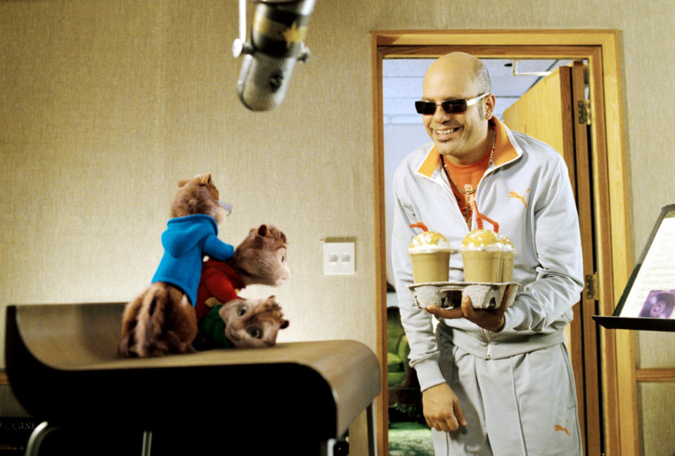 David Cross in "Alvin and the Chipmunks."