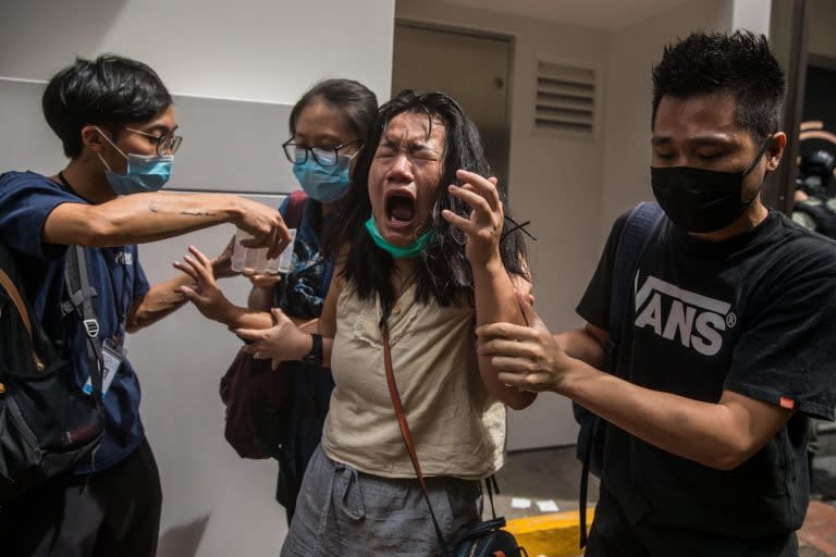 protestas en Hong Kong