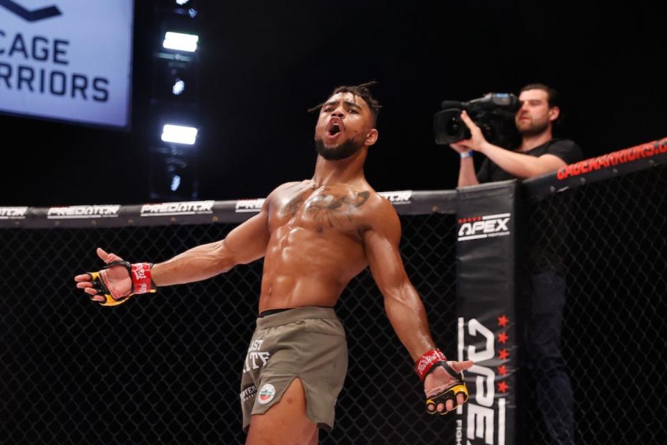 Charriere’s ability to connect with French fans caught the attention of the UFC (Cage Warriors)