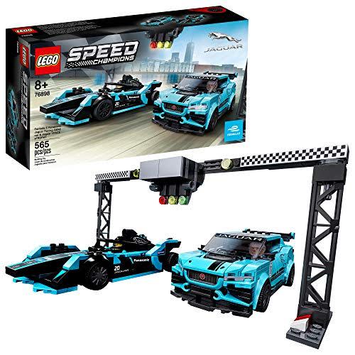 <p><strong>LEGO</strong></p><p>amazon.com</p><p><strong>$42.99</strong></p><p><a href="https://www.amazon.com/dp/B07WMKKW96?tag=syn-yahoo-20&ascsubtag=%5Bartid%7C10064.g.37182724%5Bsrc%7Cyahoo-us" rel="nofollow noopener" target="_blank" data-ylk="slk:Shop Now;elm:context_link;itc:0;sec:content-canvas" class="link ">Shop Now</a></p><p>Two of Jaguar's top electric race cars take on a miniature form with this set. Aside from the silent-but-deadly cars, there's a start line with a neat light element. Start your engines! Oh, wait. </p>