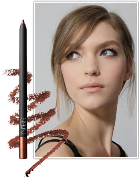NARS Larger Than Life Long-Wear Eyeliner in Via Appia Read more: Younger Looking Eyes - How to Get Bigger Eyes Makeup Tips - Harper's BAZAAR 