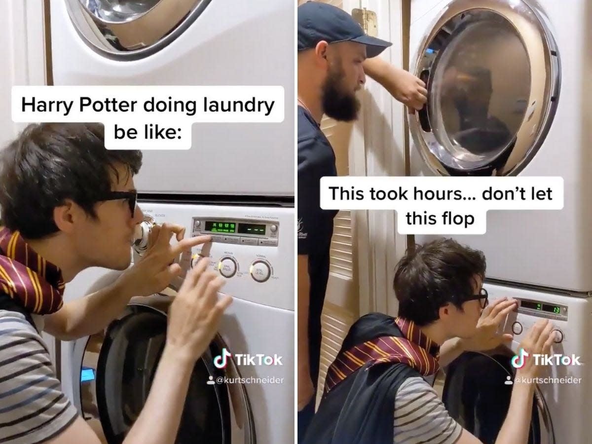 harry potter washing machine