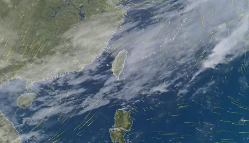 氣象達人彭啟明表示，本週末有機會生成今年第一個颱風。（翻攝自氣象達人彭啟明臉書）