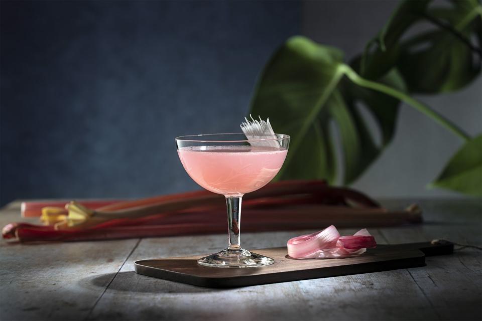 11) Rum cocktails - Rhubarb Daiquiri