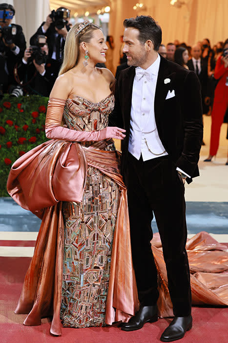 Ryan Reynolds and Blake Lively at the Met Gala