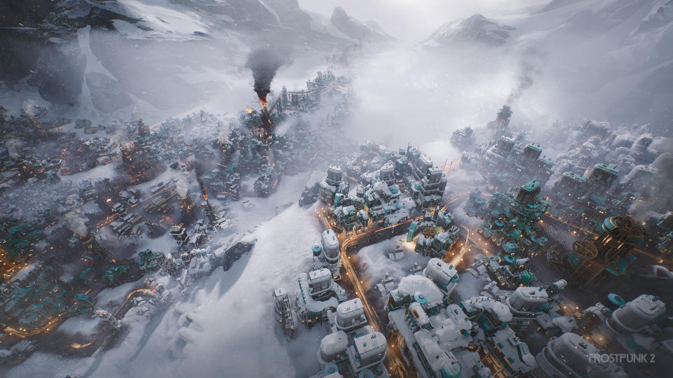 Frostpunk 2 gameplay reveal.