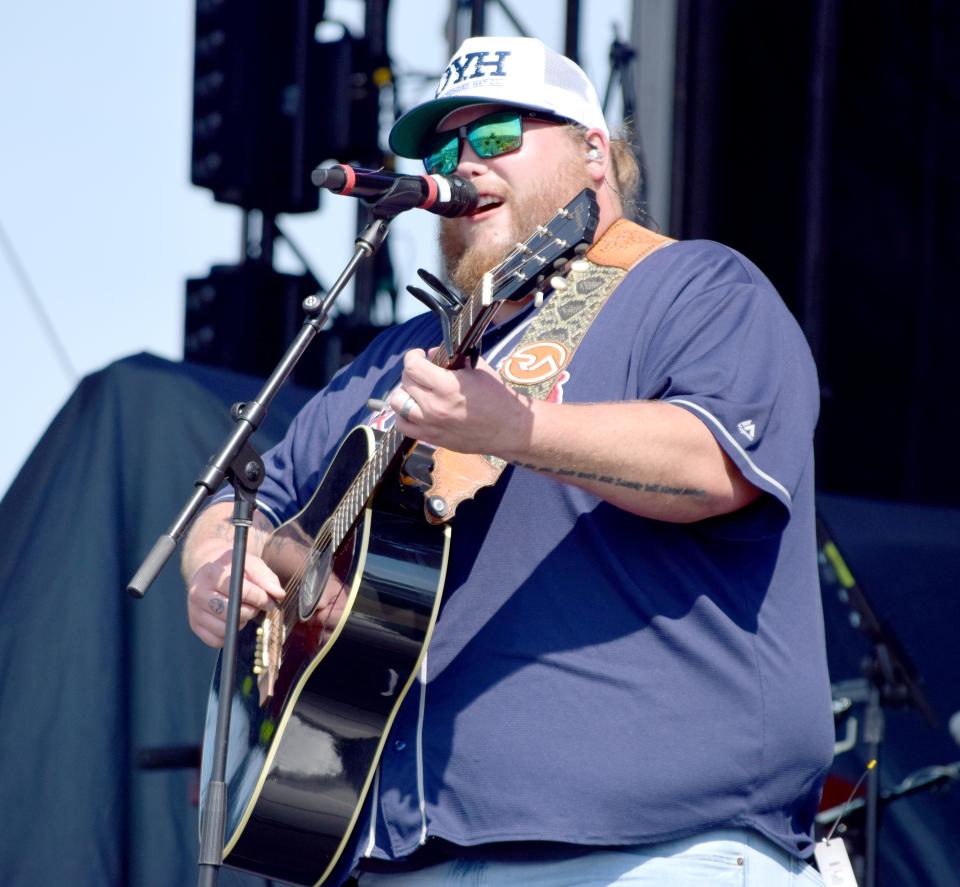 Riley Anderson, a Jim Beam Welcome Sessions Finalist, was among those who performed over the weekend at the 2023 Gulf Coast Jam held at Frank Brown Park in Panama City Beach.